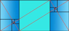 Image showing the Square Root of 5 Rectangle by Doug Craft